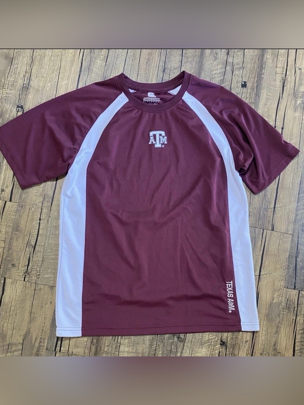 Texas A&M Maroon Performance Short-Sleeve Shirt